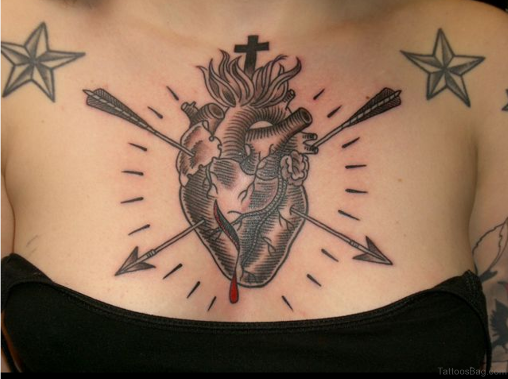 heart tattoos for men 0053