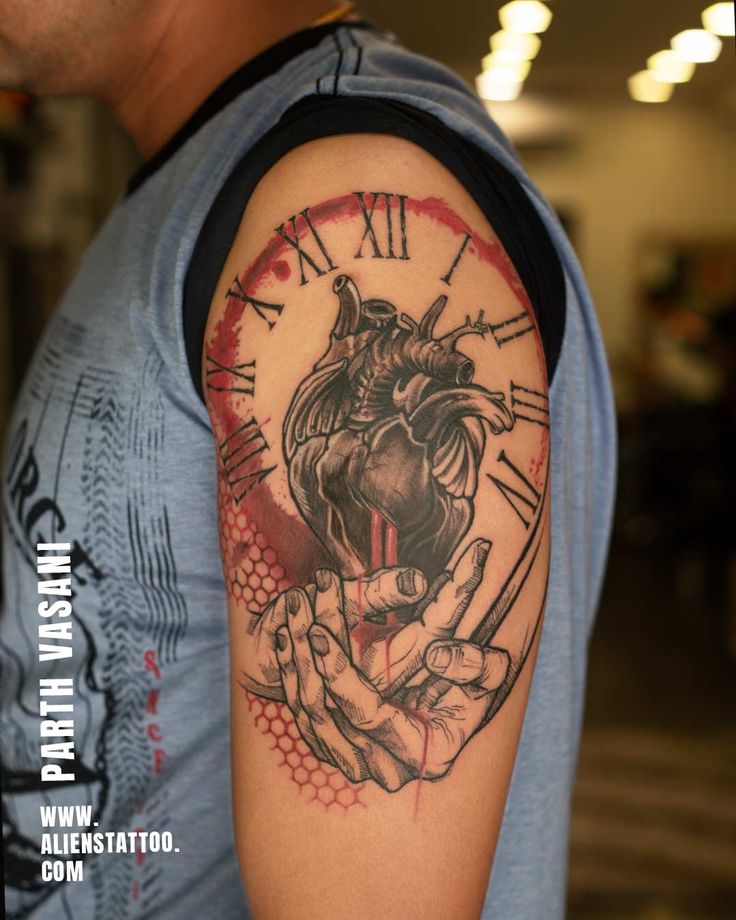 heart tattoos for men 0092