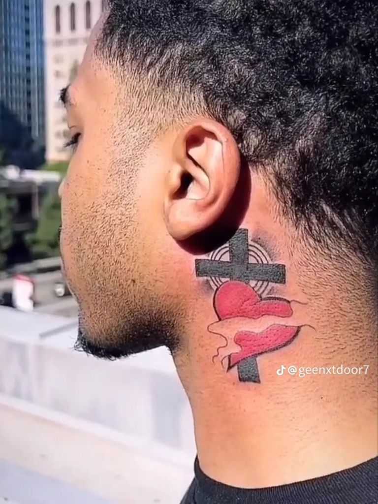 hood neck tattoos for men 0031