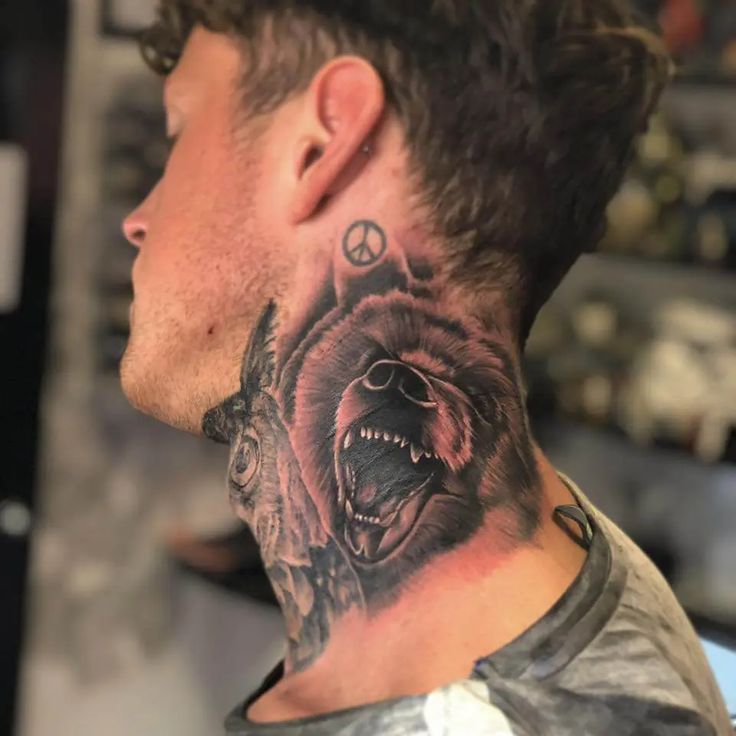 hood neck tattoos for men 0091