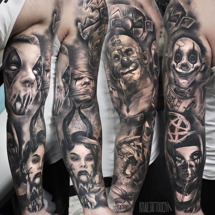 horror tattoo ideas for men