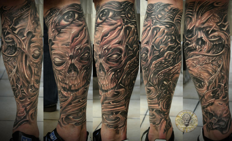 horror tattoos for men 0062