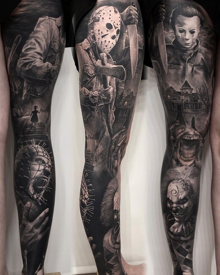 horror tattoos for men 0096