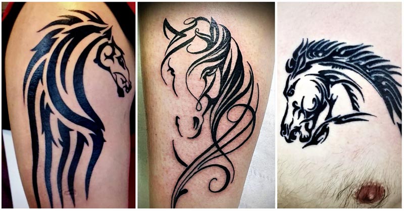 horse tattoos for men 0011