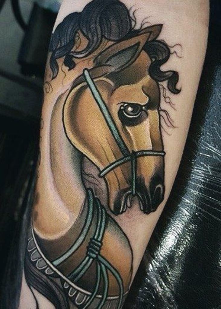 horse tattoos for men 0015