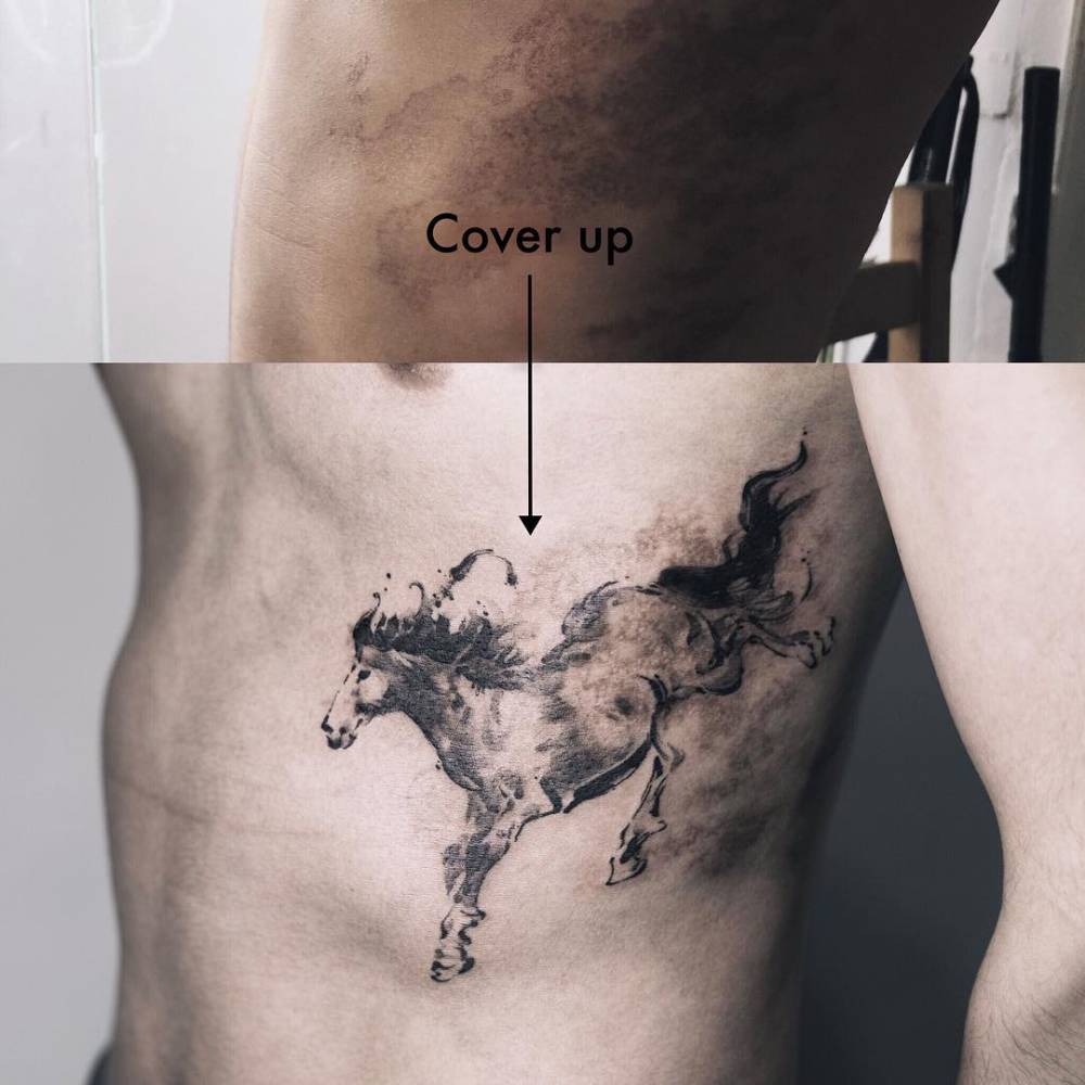 horse tattoos for men 0017