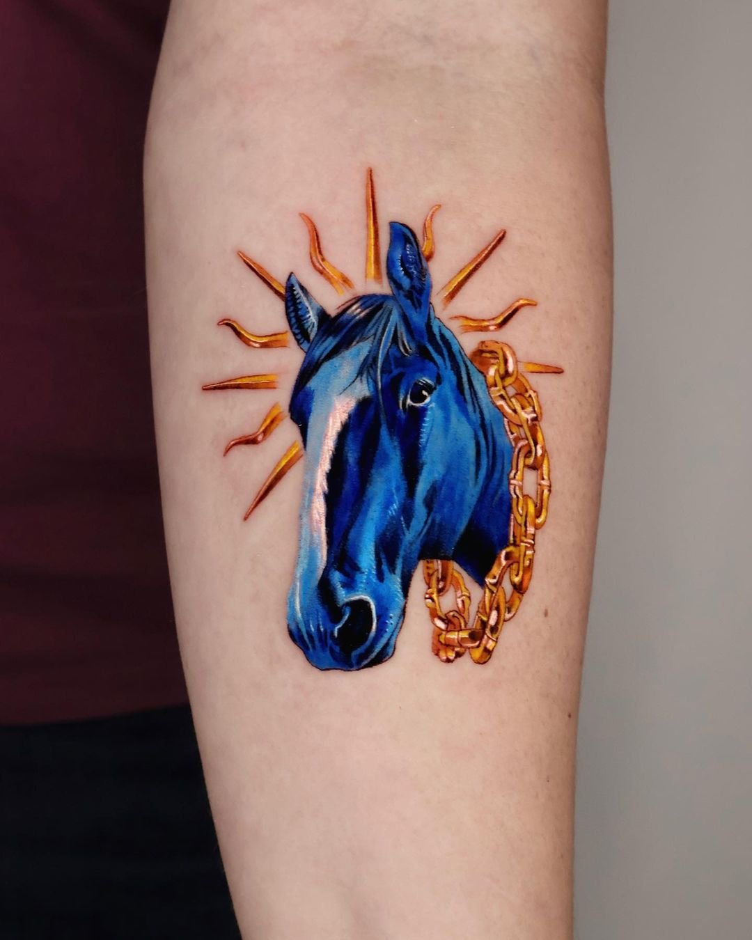 horse tattoos for men 0019