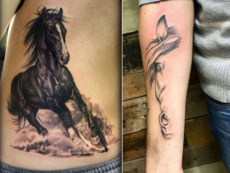 horse tattoos for men 0022