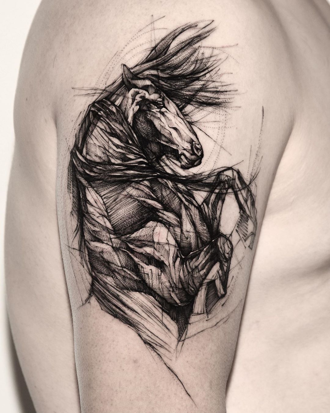 horse tattoos for men 0030