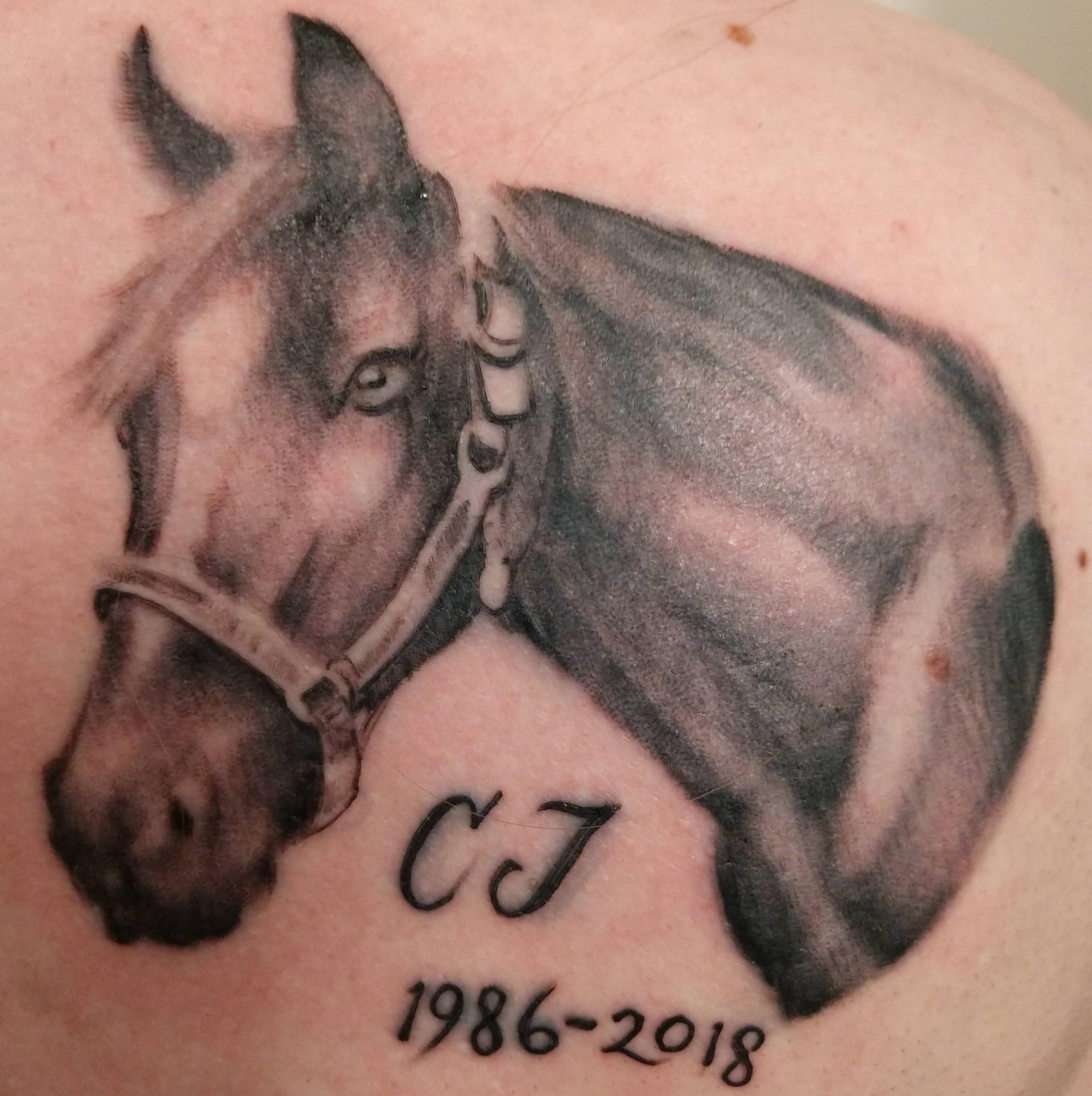 horse tattoos for men 0034