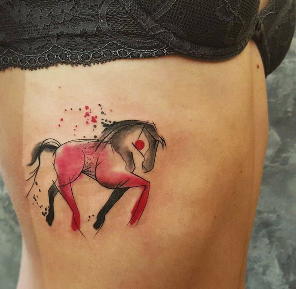 horse tattoos for men 0039