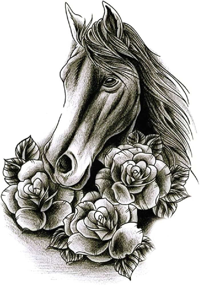 horse tattoos for men 0059