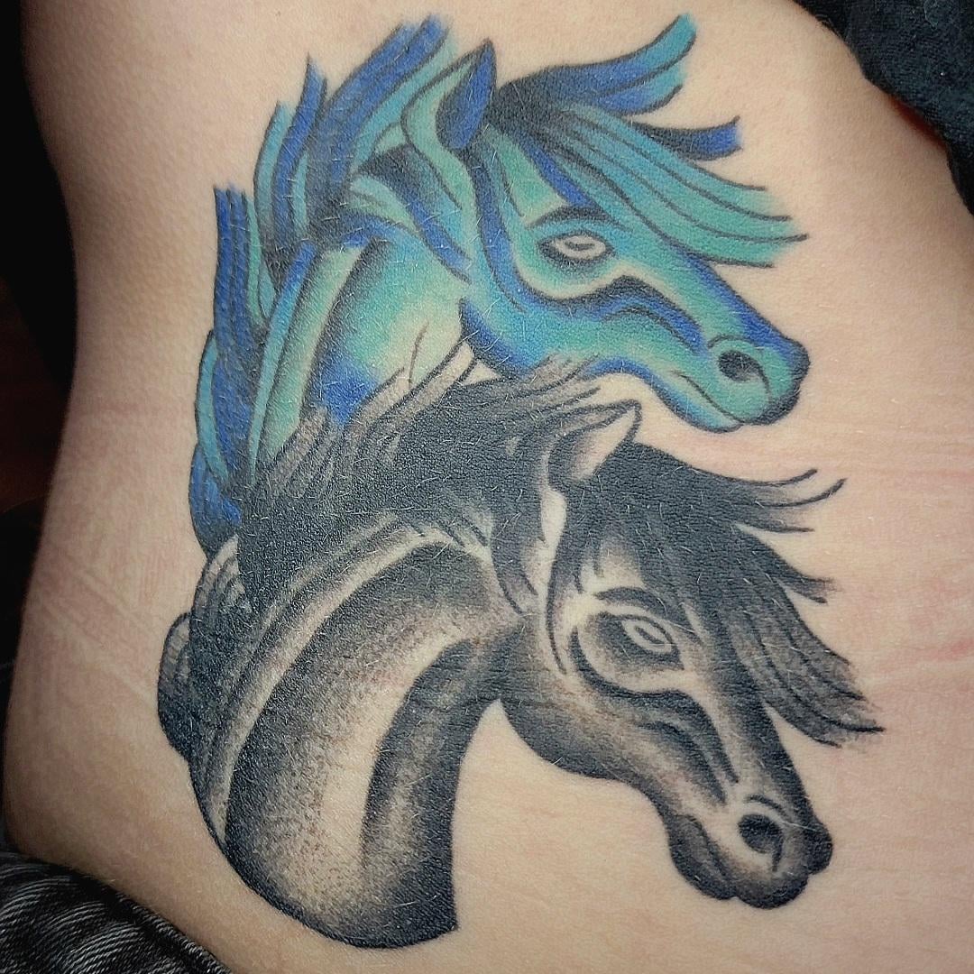 horse tattoos for men 0064