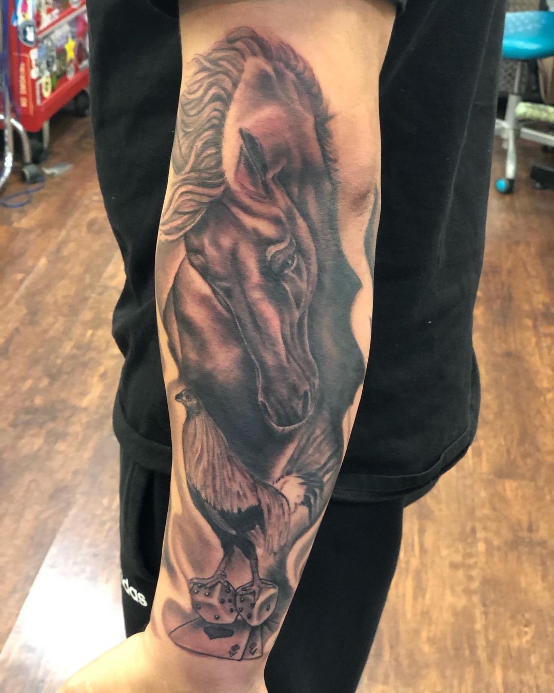 horse tattoos for men 0090