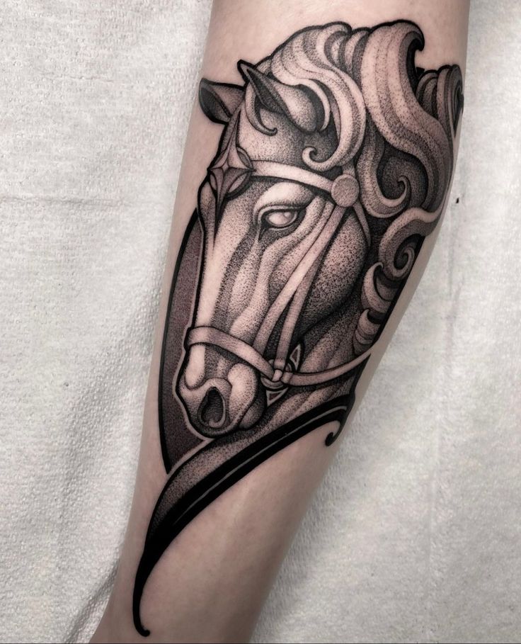 horse tattoos for men 0098