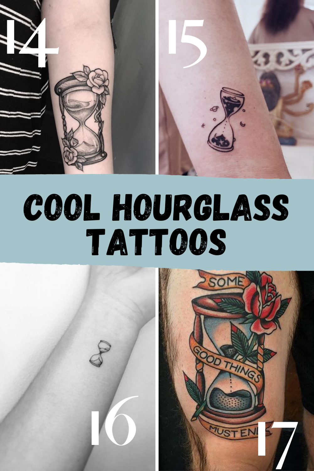 hourglass tattoos for men 0033