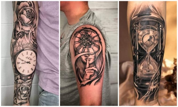 hourglass tattoos for men 0043