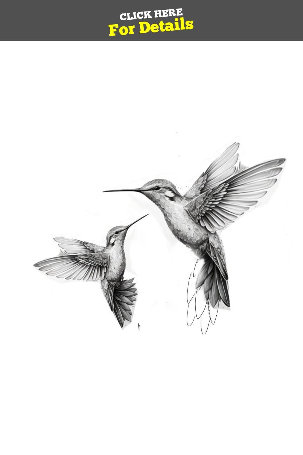 hummingbird tattoos for men 0012