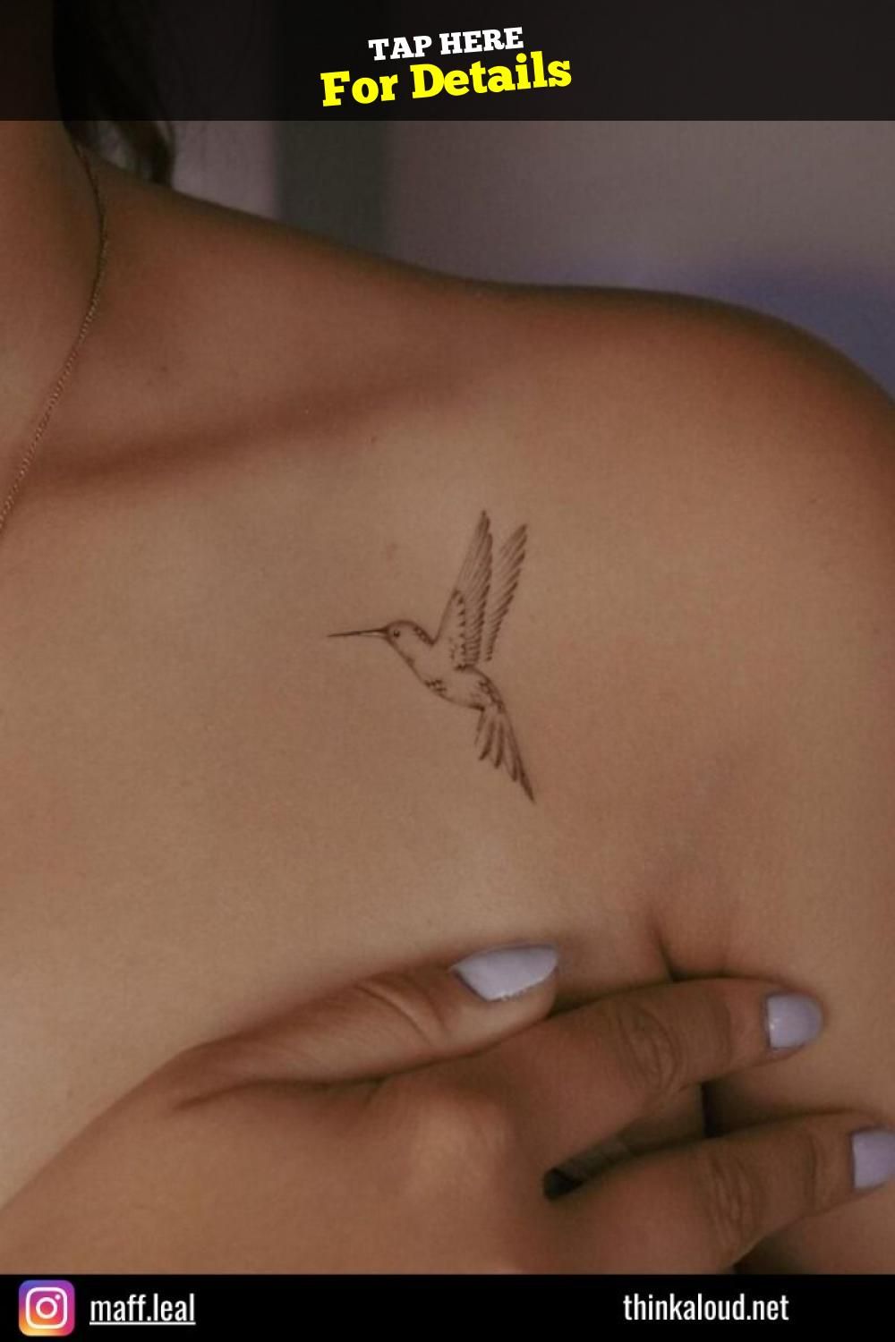 hummingbird tattoos for men 0025