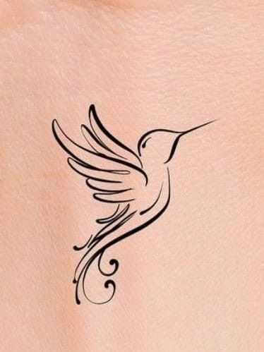 hummingbird tattoos for men 0036