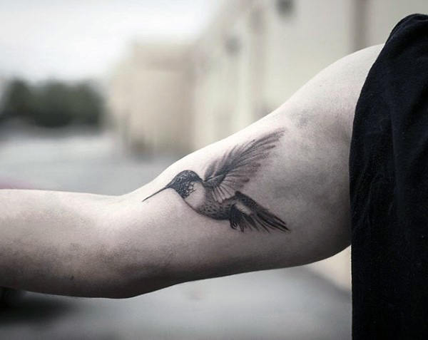 hummingbird tattoos for men 0047