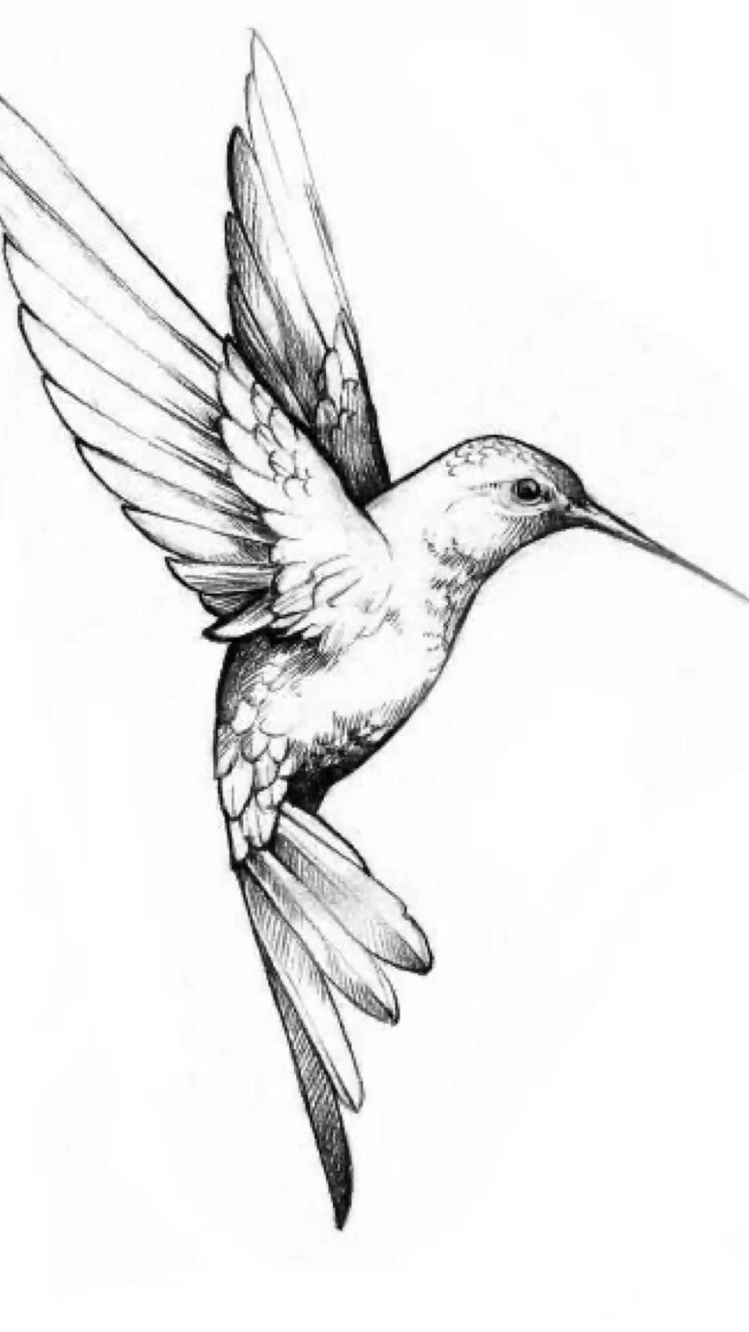 hummingbird tattoos for men 0064