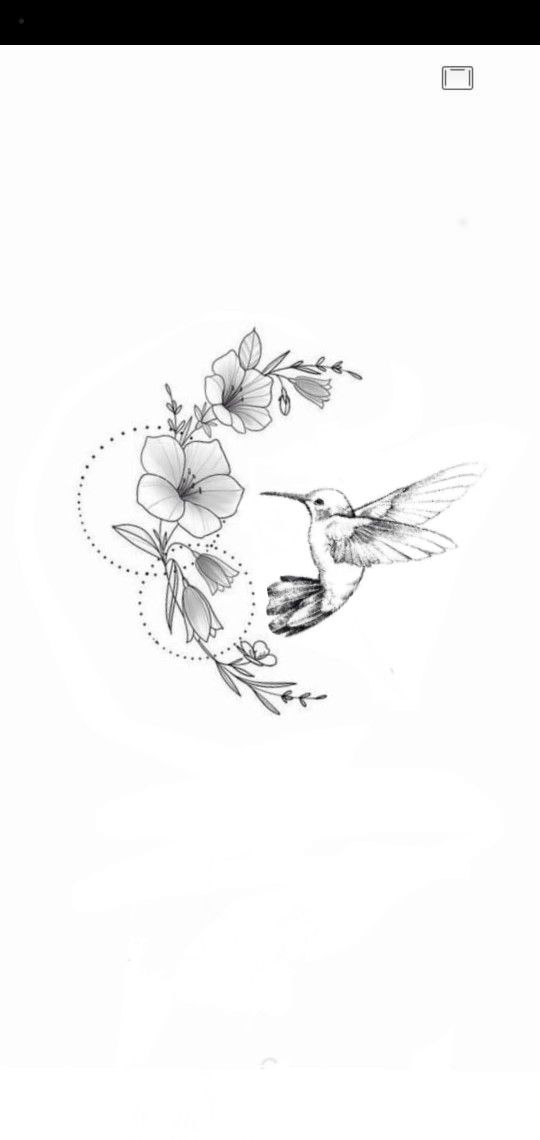 hummingbird tattoos for men 0068