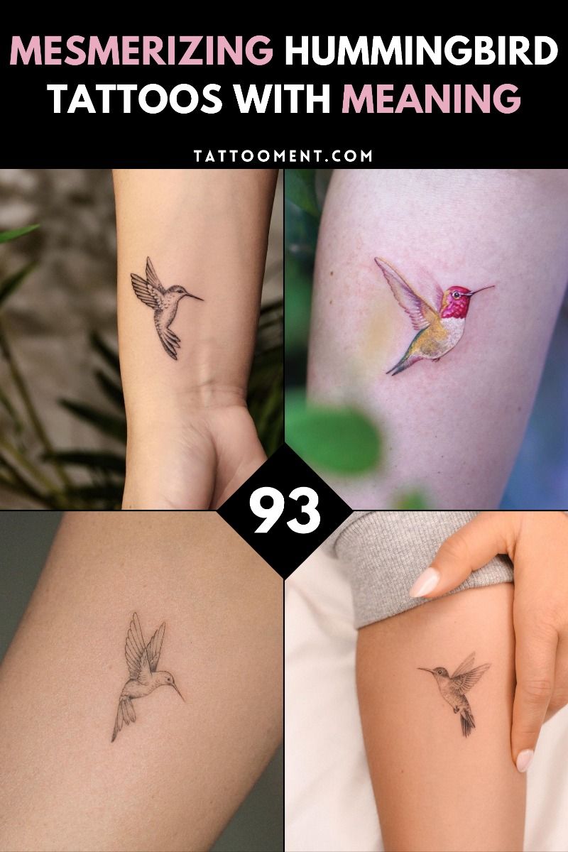 hummingbird tattoos for men 0071