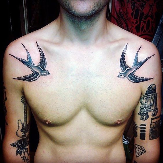 hummingbird tattoos for men 0074