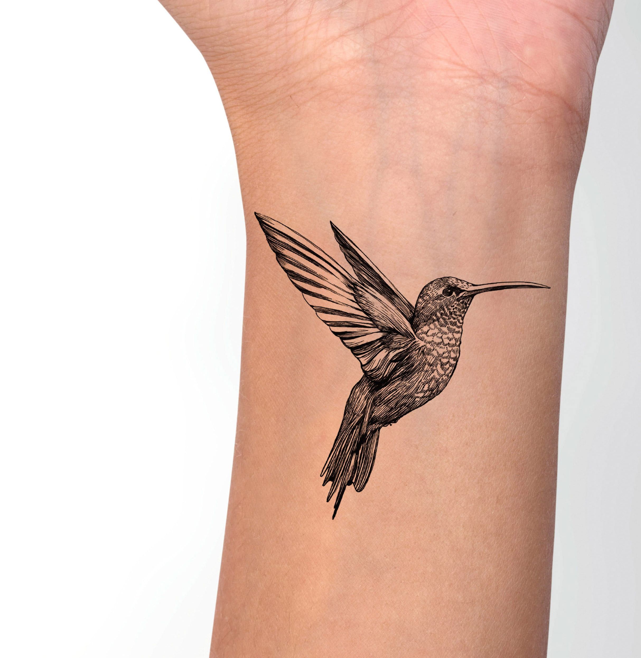 hummingbird tattoos for men 0098