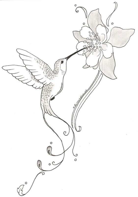 hummingbird tattoos for men 0099