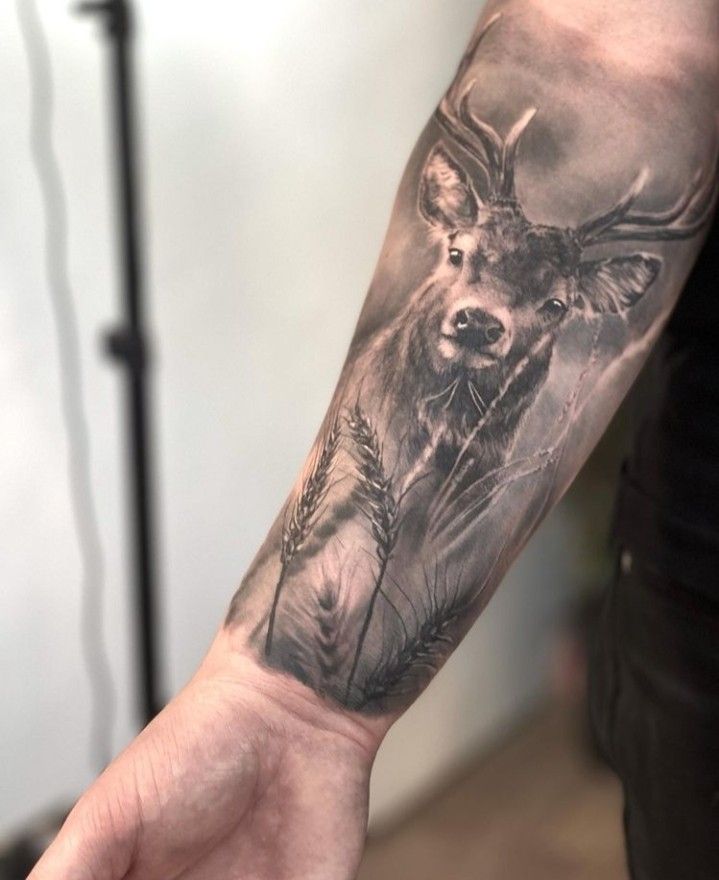 hunting tattoos for men designs