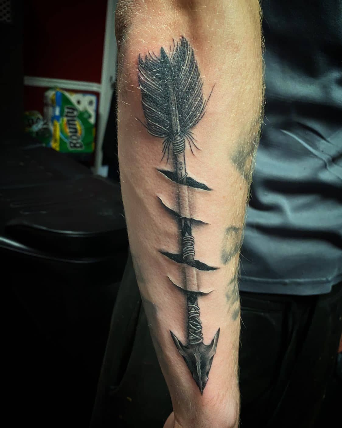 hunting tattoos for men 0012