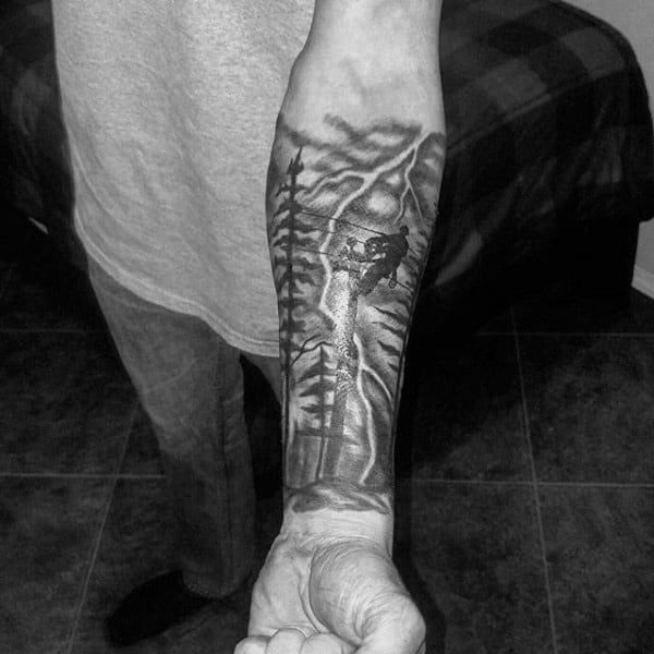 hunting tattoos for men 0022