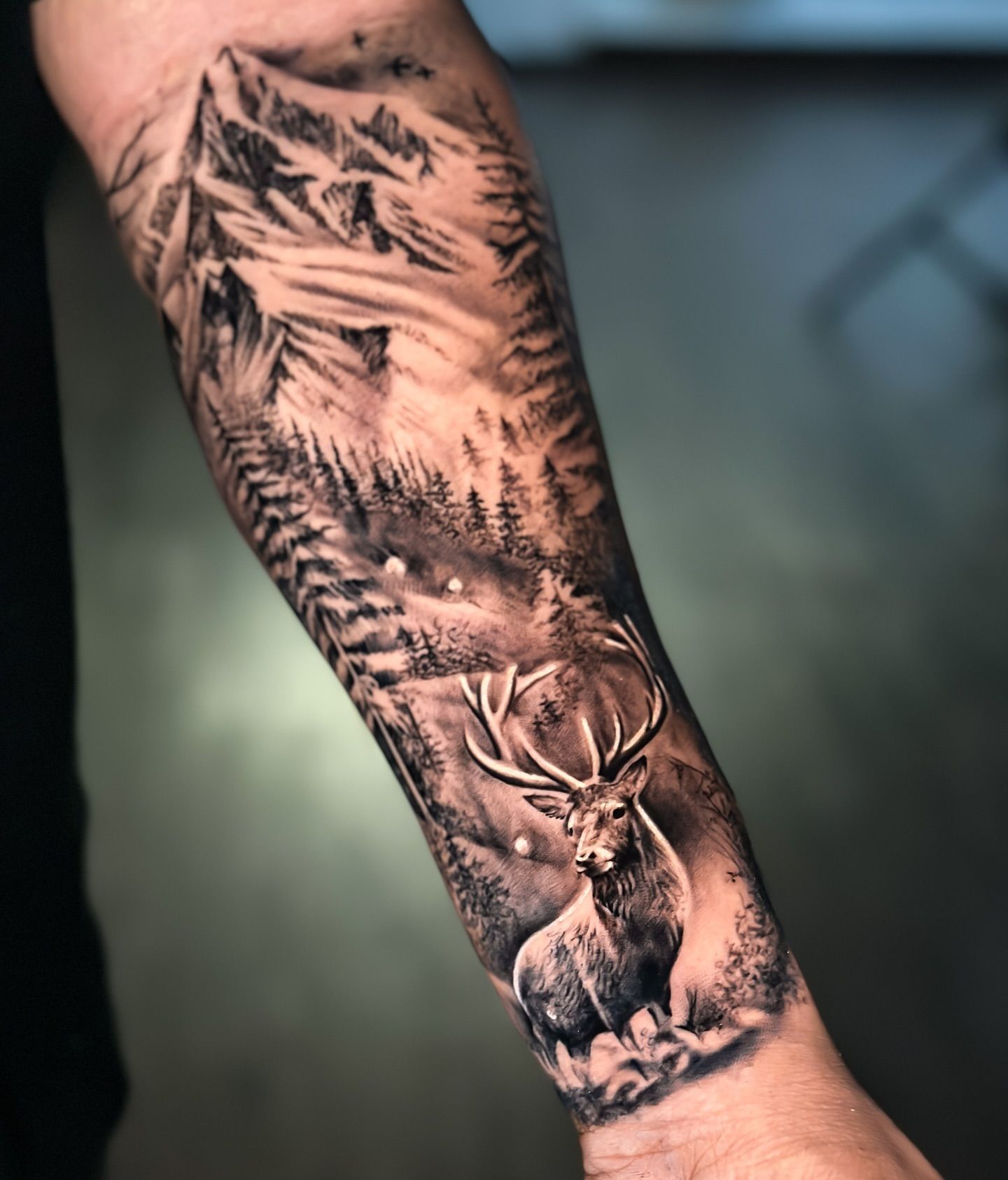 hunting tattoos for men 0027