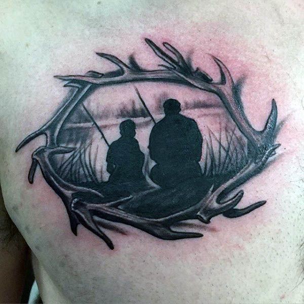 hunting tattoos for men 0028