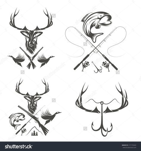 hunting tattoos for men 0071