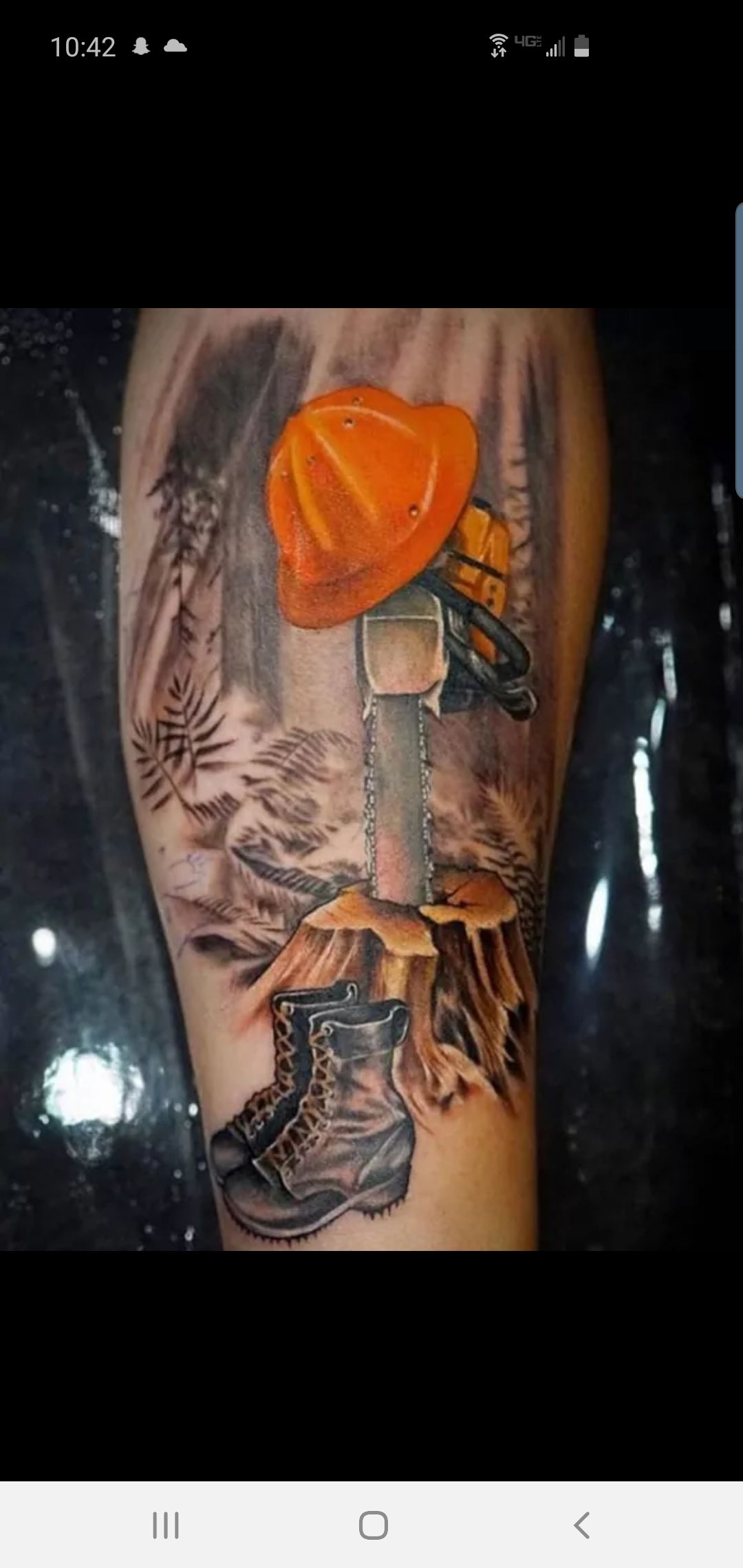 hunting tattoos for men 0091