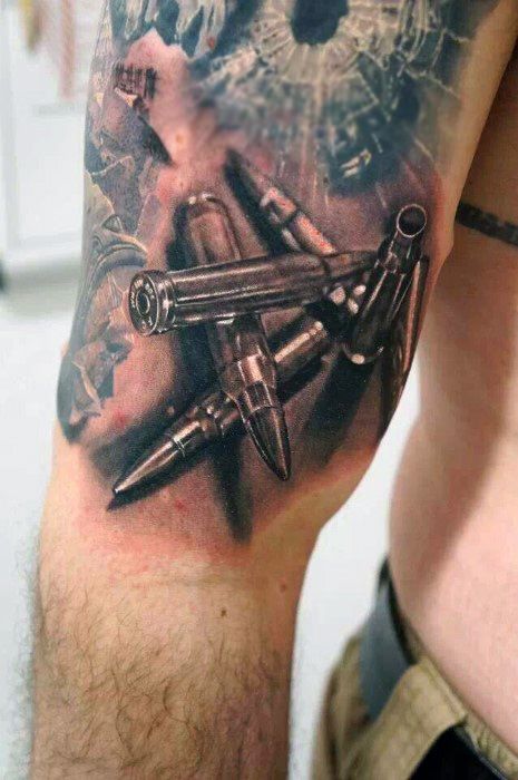 hunting tattoos for men 0094