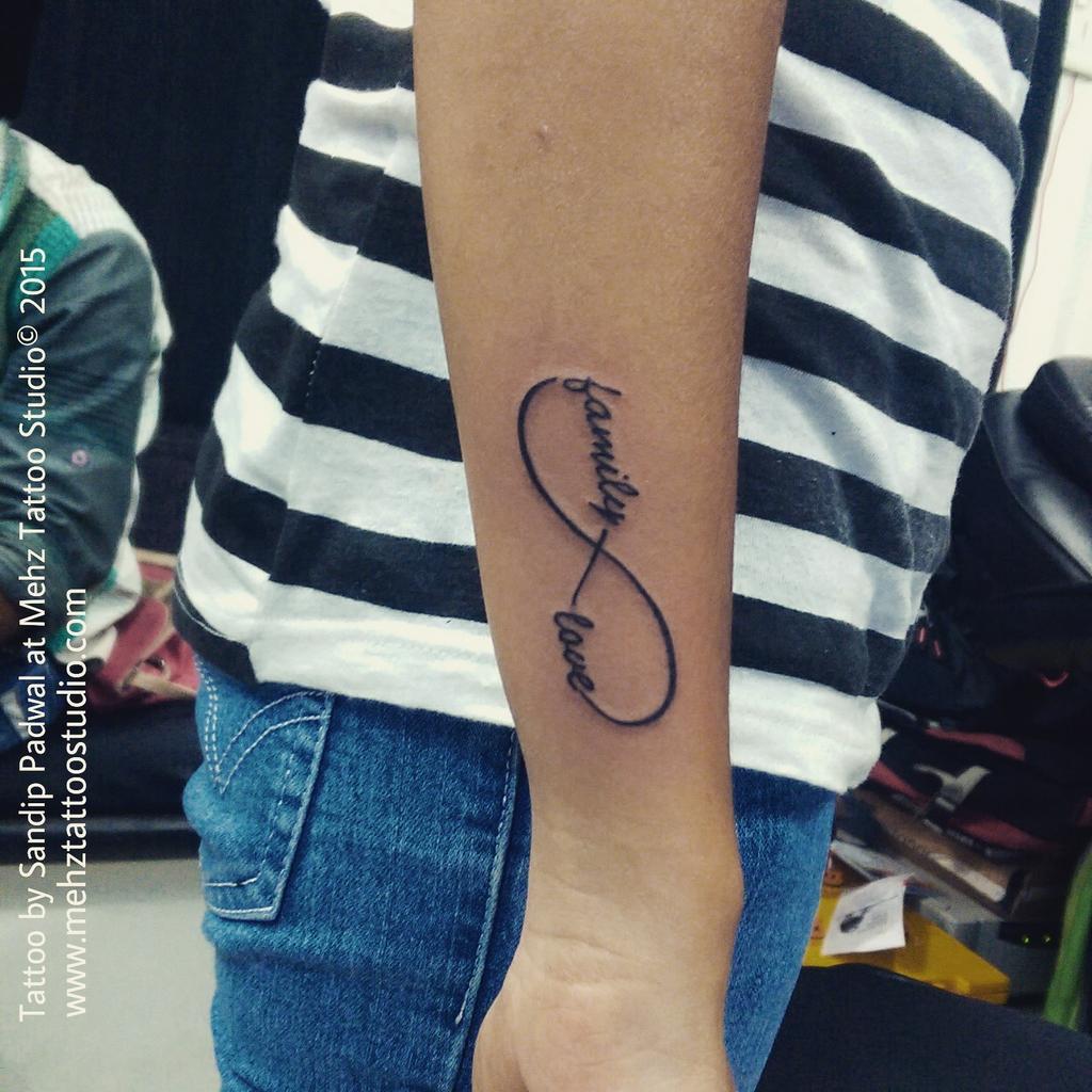 infinity tattoo for men 0089