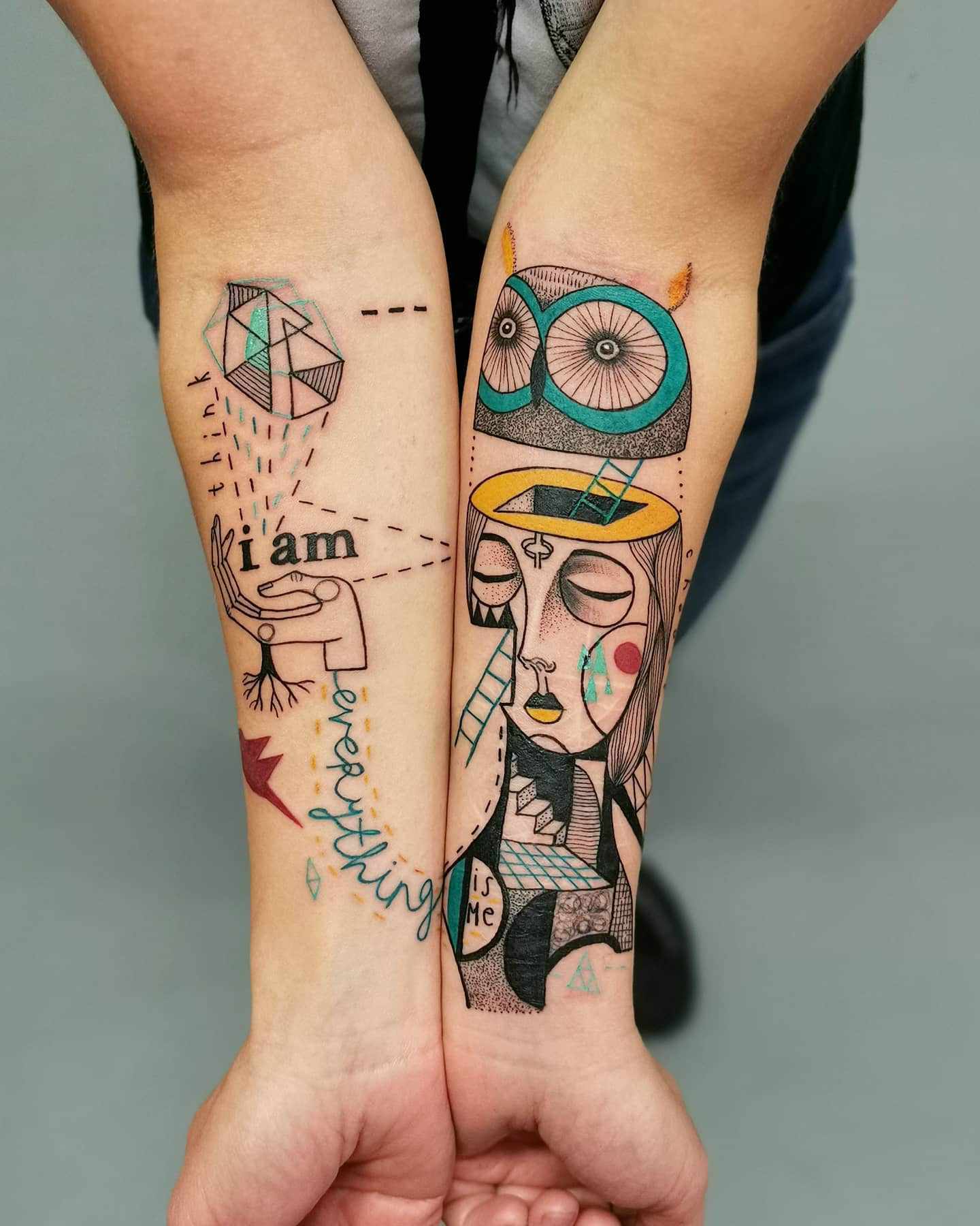 initial tattoos for men 0023