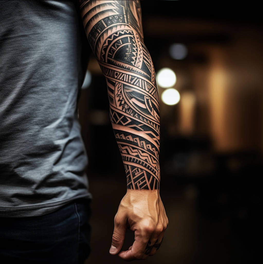 inner forearm tattoos for men 0021