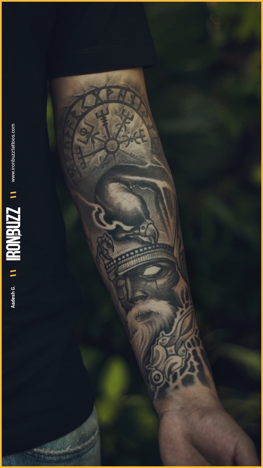 inner forearm tattoos for men 0051