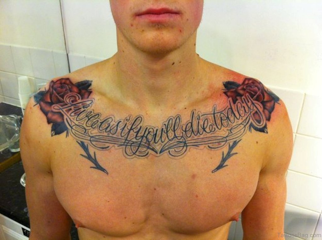 inspirational chest tattoos ideas for men