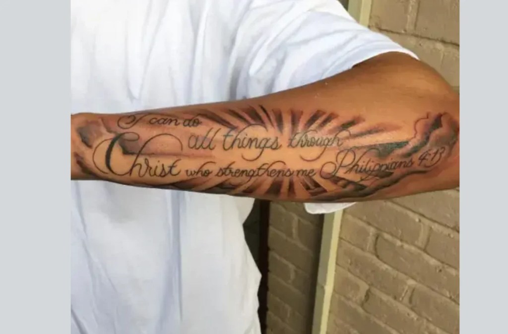 inspirational faith tattoos for men