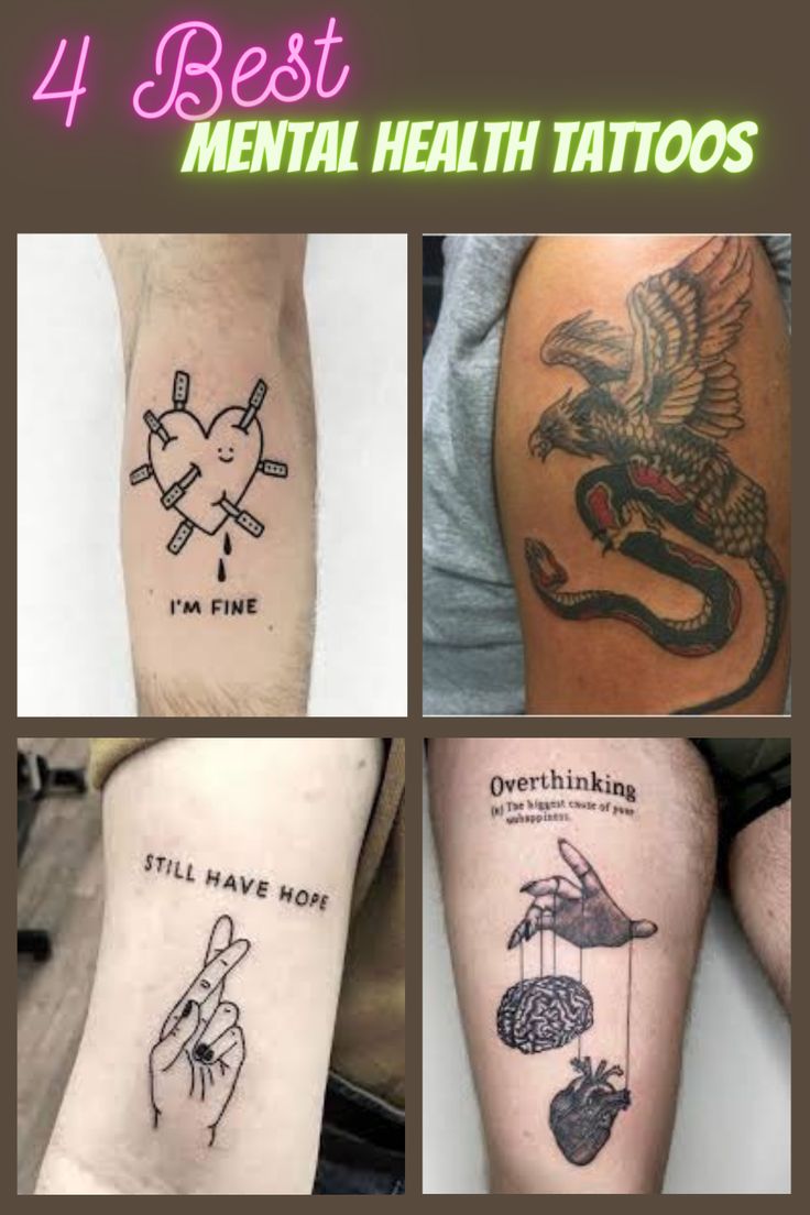 inspirational mental health tattoos for men