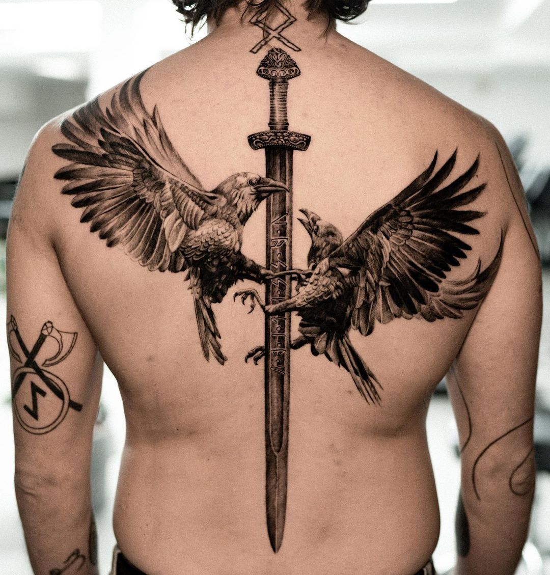 back tattoos for men