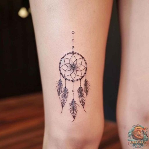 intricate Dream Catcher tattoo designs for men