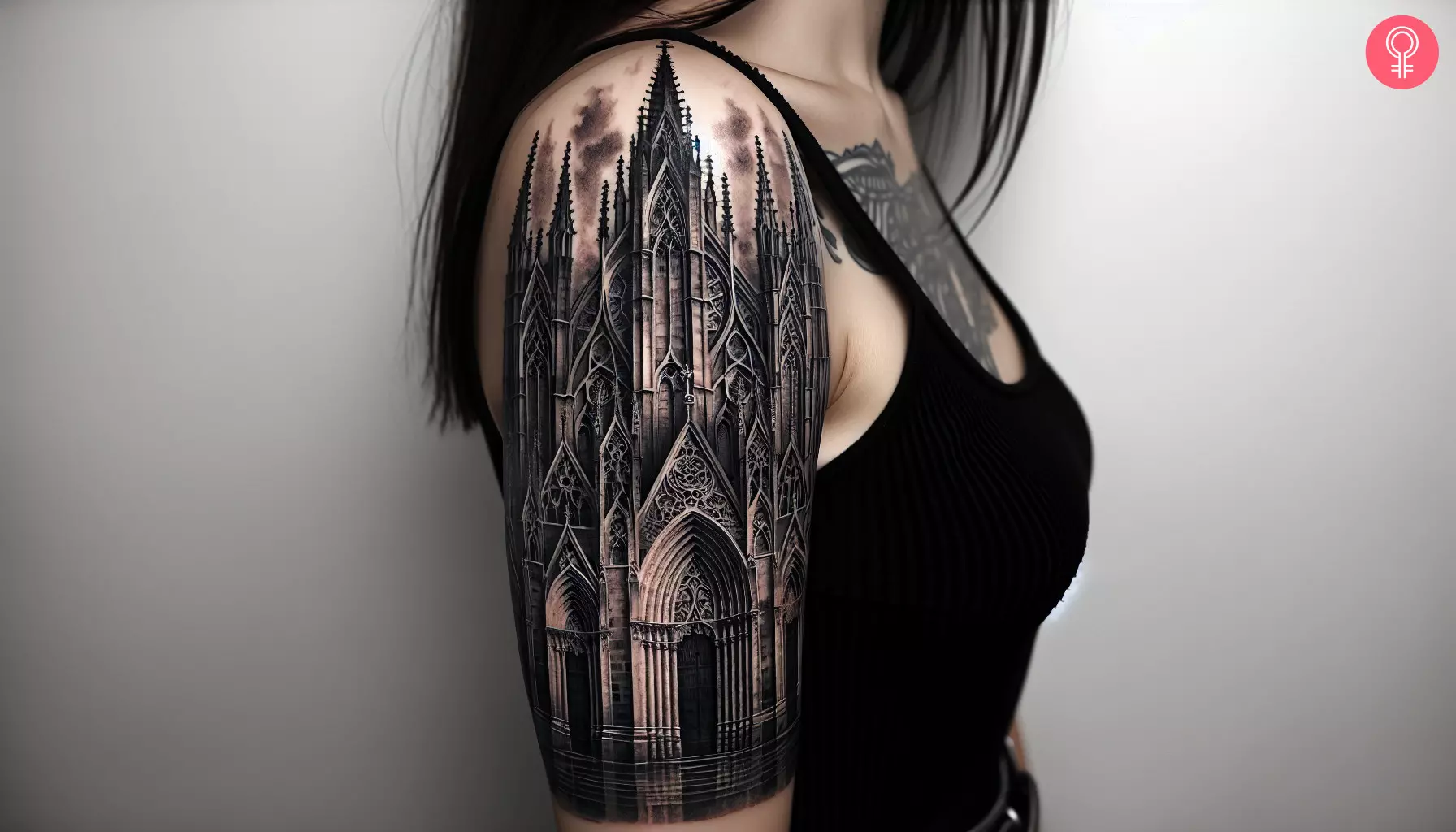 intricate Gothic tattoos for men