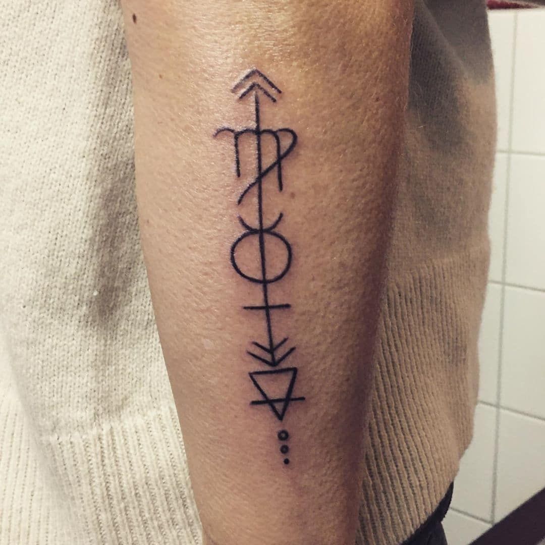 intricate Virgo tattoos for men